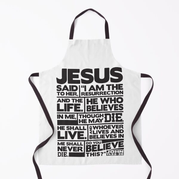 Item preview, John 11:25-26 I Am The Resurrection designed and sold by plushism.