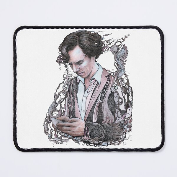 Item preview, Sherlock, Benedict Cumberbatch, Pencil sketch designed and sold by TendaLee.
