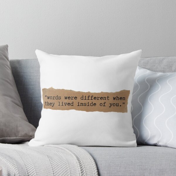 Item preview, "Words Were Different When They Lived Inside Of You" designed and sold by MadeByMeera.