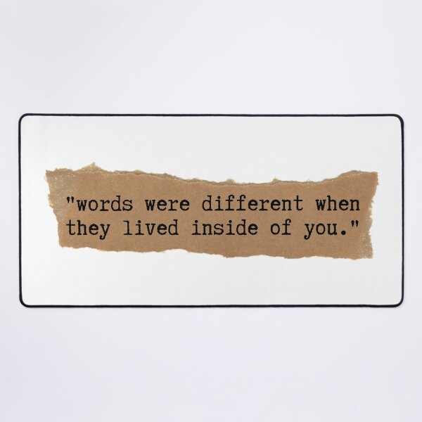 Item preview, "Words Were Different When They Lived Inside Of You" designed and sold by MadeByMeera.