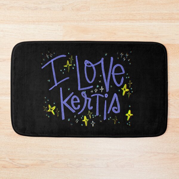 Item preview, I LOVE KERTIS CUSTOM NAME PURPLE  designed and sold by GIVENGRACE.ART.