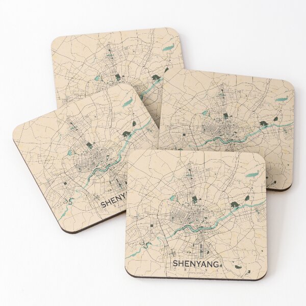 Item preview, Shenyang City Map of Liaoning, China - Vintage designed and sold by deMAP.