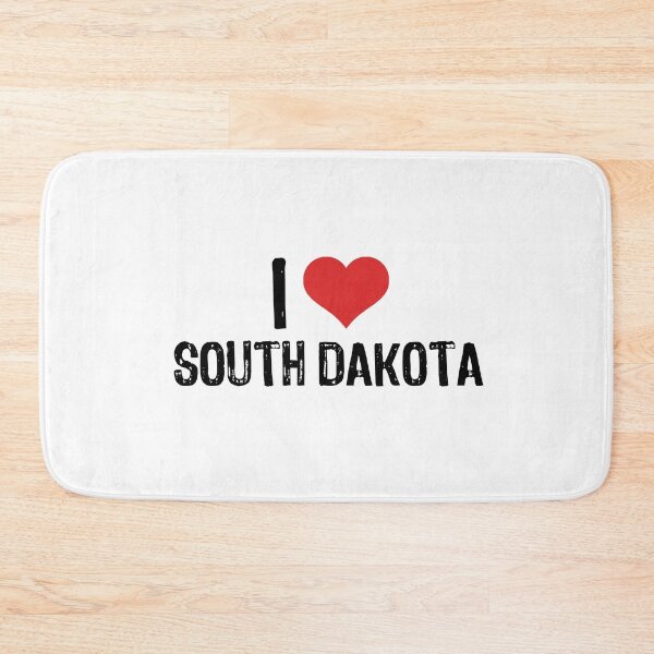 Item preview, I Love South Dakota designed and sold by The "I Love Everything" Shop.