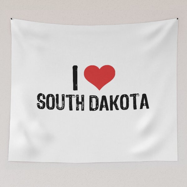 Item preview, I Love South Dakota designed and sold by The "I Love Everything" Shop.