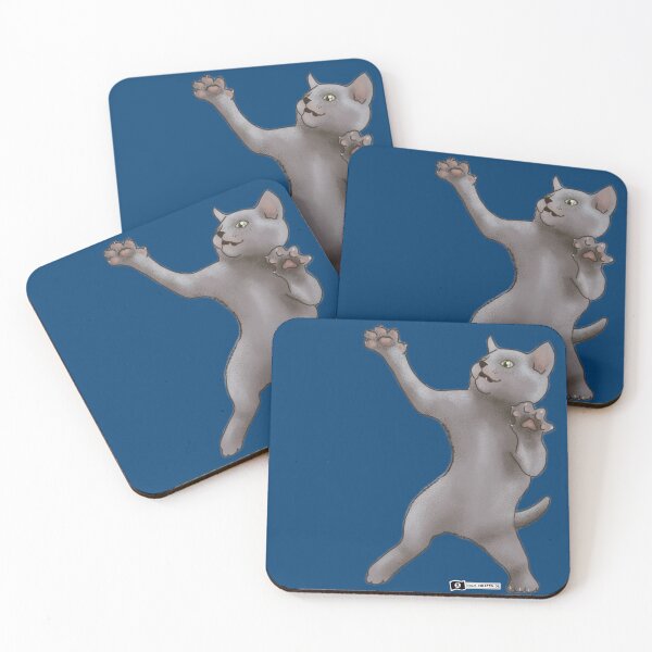 Item preview, dancing kittens 01 designed and sold by Anet-Applehead.