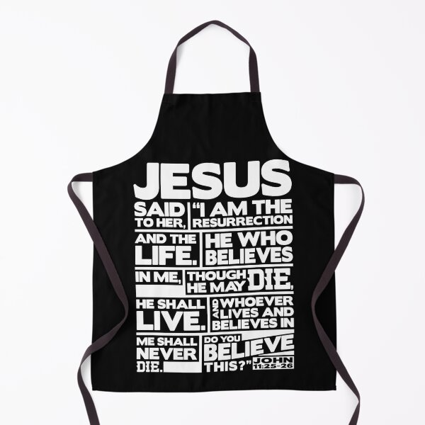 Item preview, John 11:25-26 I Am The Resurrection designed and sold by plushism.