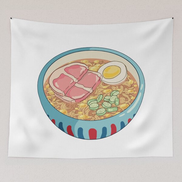 Item preview, Ponyo Ramen Sticker designed and sold by AaravBrook.