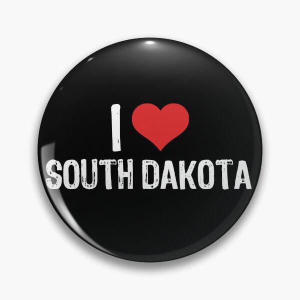 Item preview, I Love South Dakota designed and sold by The "I Love Everything" Shop.