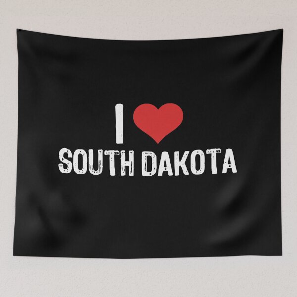 Item preview, I Love South Dakota designed and sold by The "I Love Everything" Shop.