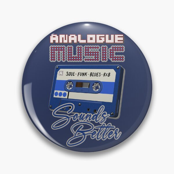 Item preview, Retro Music : Cassette Tape - Analogue Music Sounds Better - Soul, Funk, Blues, R and B designed and sold by RetroTeeStudio.