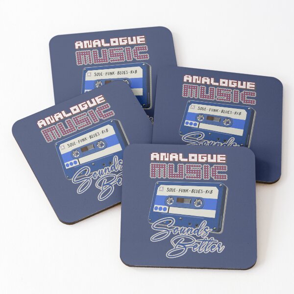 Item preview, Retro Music : Cassette Tape - Analogue Music Sounds Better - Soul, Funk, Blues, R and B designed and sold by RetroTeeStudio.