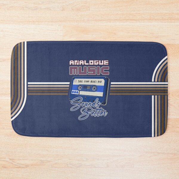 Item preview, Retro Music : Cassette Tape - Analogue Music Sounds Better - Soul, Funk, Blues, R and B designed and sold by RetroTeeStudio.