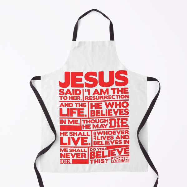 Item preview, John 11:25-26 I Am The Resurrection designed and sold by plushism.