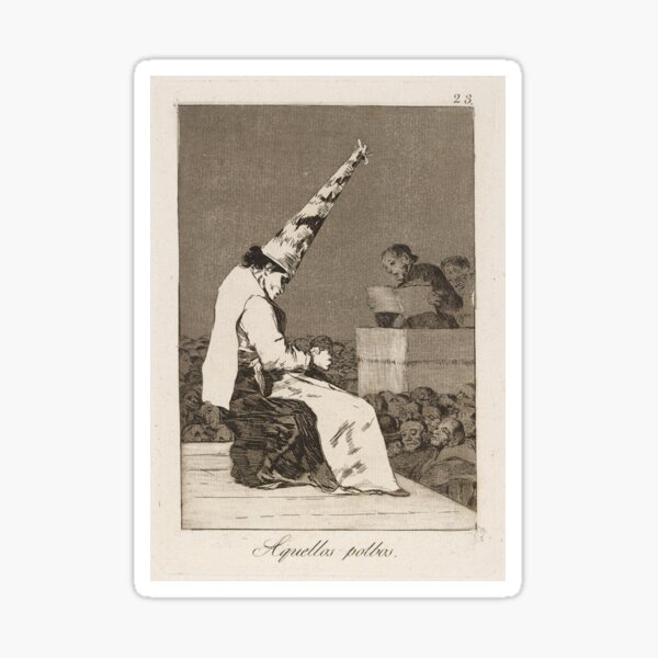 Item preview, Goya - Aquellos Polbos (Thos Specks of Dust) - BigArt designed and sold by BigArt.