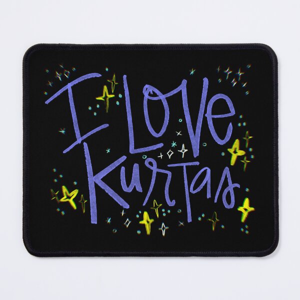 Item preview, I LOVE KURTAS CUSTOM NAME PURPLE  designed and sold by GIVENGRACE.ART.