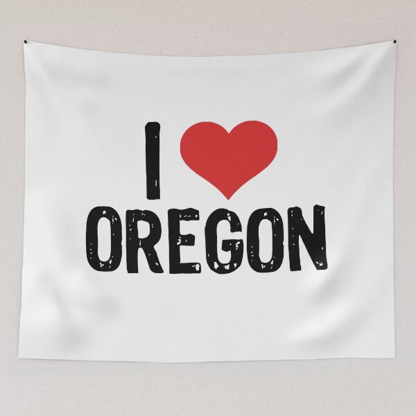 Item preview, I Love Oregon designed and sold by The "I Love Everything" Shop.