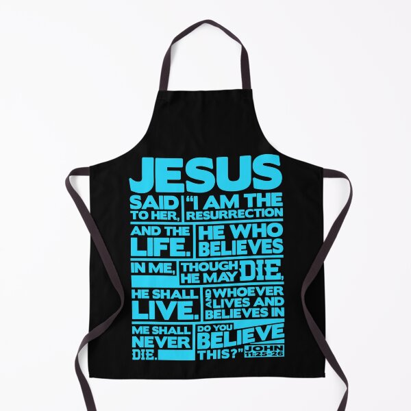 Item preview, John 11:25-26 I Am The Resurrection designed and sold by plushism.