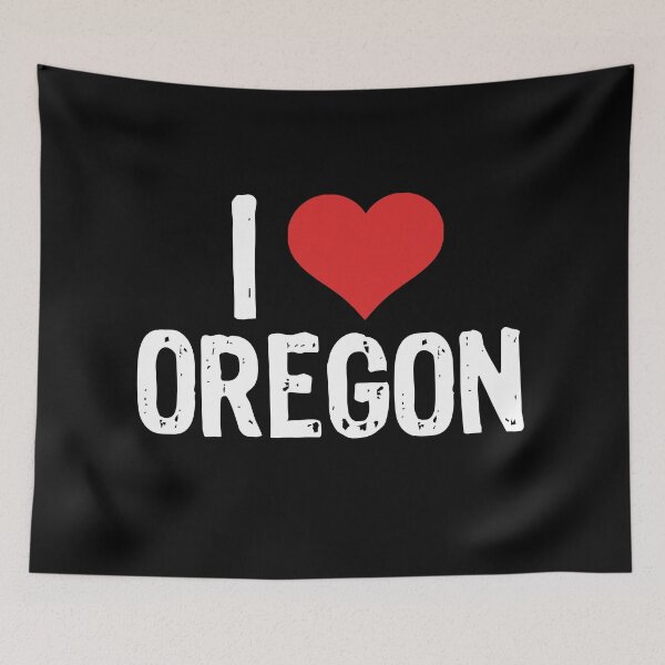 Item preview, I Love Oregon designed and sold by The "I Love Everything" Shop.