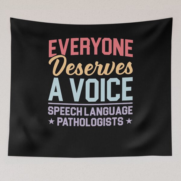 Item preview, Everyone Deserves A Voice Shirt, Speech Language Pathologist Shirt, SLP Therapy Shirt, SLP Shirt, Gift For SLP, Speech Therapist Mode Shirt designed and sold by aymob.