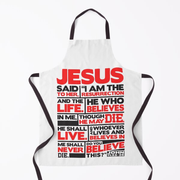 Item preview, John 11:25-26 I Am The Resurrection designed and sold by plushism.