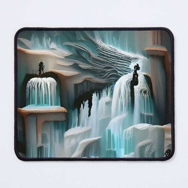 Item preview, City of Ice,Fantasy Landscape 4k concept art designed and sold by CLoudyHermit.