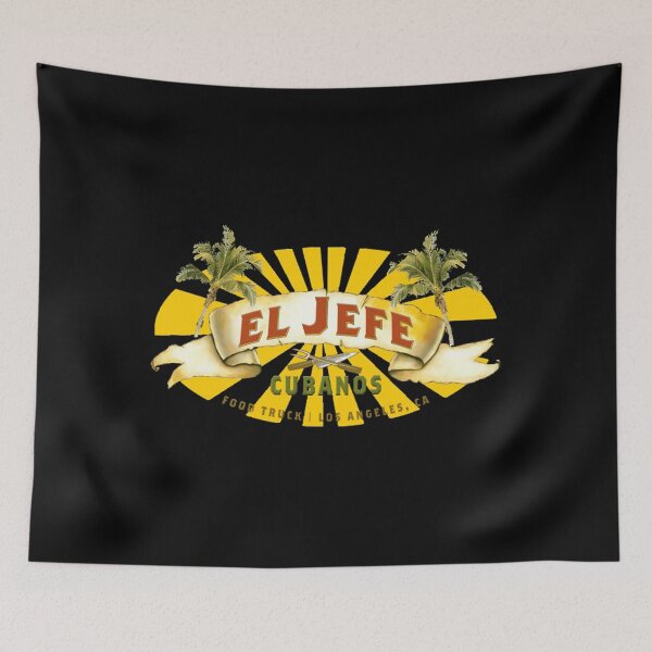 Item preview, El Jefe Cubanos Food Truck T-Shirt designed and sold by AdaStrom1.