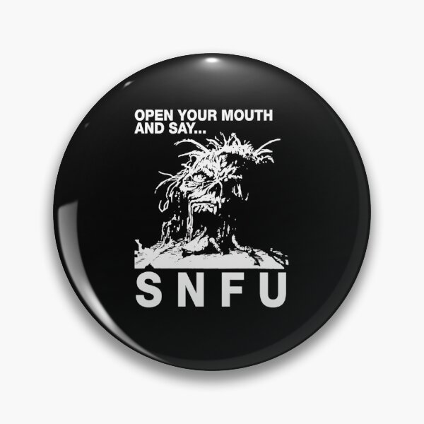Item preview, SNFU Open Your Mouth Essential T-Shirt Essential T-Shirt designed and sold by DetlefGrube.