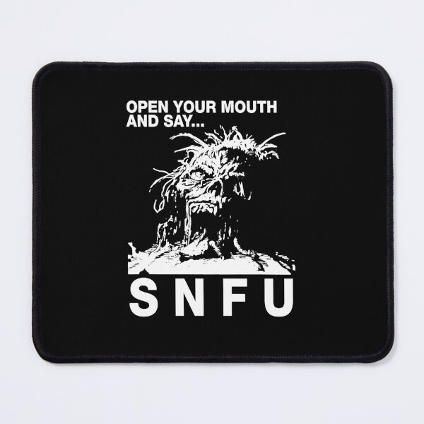 Item preview, SNFU Open Your Mouth Essential T-Shirt Essential T-Shirt designed and sold by DetlefGrube.