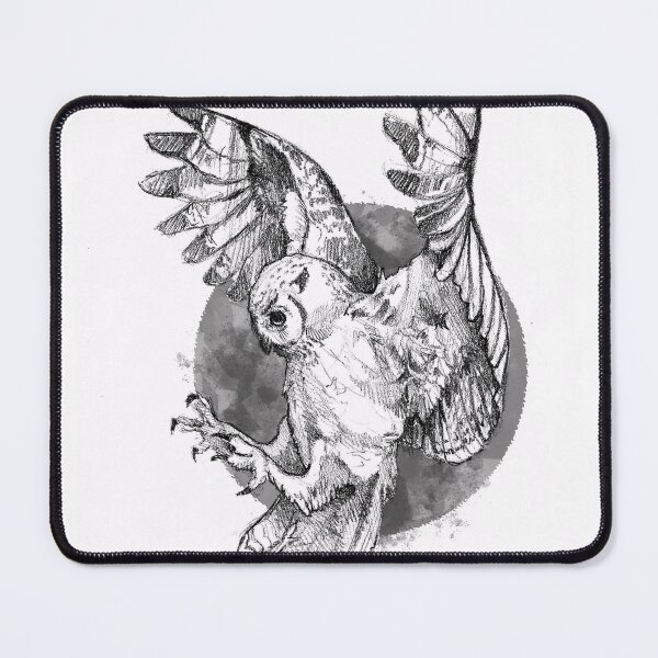 Item preview, owl on the hunt designed and sold by Sandrina Haug.