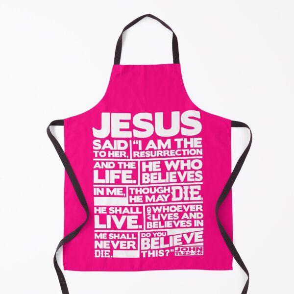 Item preview, John 11:25-26 I Am The Resurrection designed and sold by plushism.