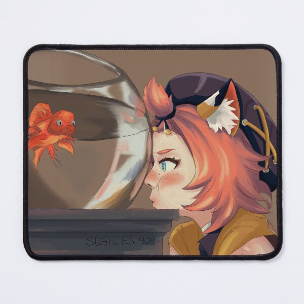 Item preview, Diona and a Fish Tank - Genshin Impact designed and sold by sushles909.