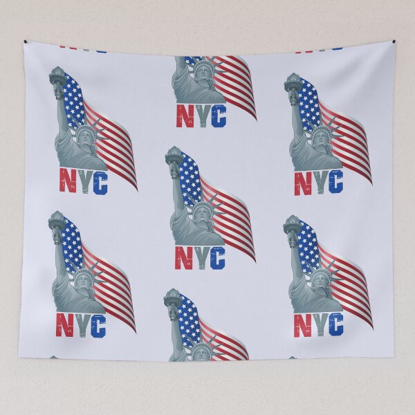 Item preview, New York City NYC American Flag designed and sold by RMelissart.
