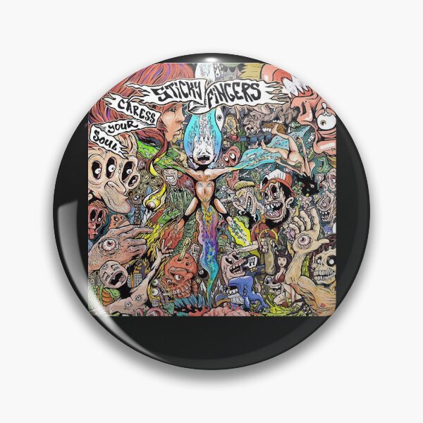 Item preview, Sticky fingers caress your soul classic t shirt designed and sold by friendlybr5835.