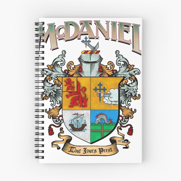 Item preview, McDaniel family crest / heraldic shield / coat of arms designed and sold by Adam McDaniel.