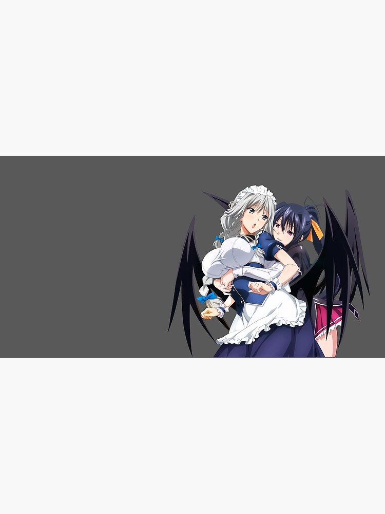 Grayfia Lucifuge And Himejima Akeno Lewd Boobs High School Dxd Ecchi