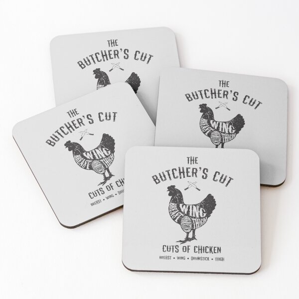 Item preview, The Butcher's Cut - Cuts of Chicken designed and sold by Rhu Creations.