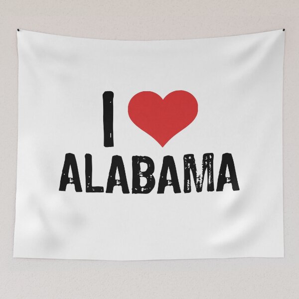 Item preview, I Love Alabama designed and sold by The "I Love Everything" Shop.