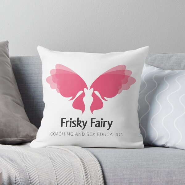 The Original Fairy Logo Throw Pillow