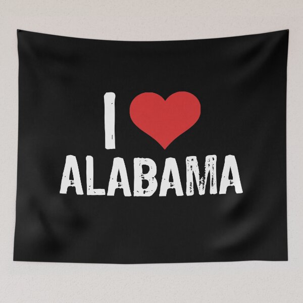 Item preview, I Love Alabama designed and sold by The "I Love Everything" Shop.