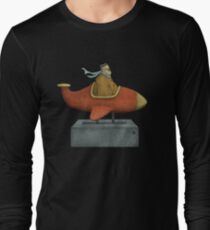 Camiseta de manga larga Camino a la nada - Tríptico Panel No. 3