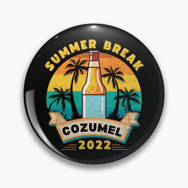 Item preview, Cozumel Mexico Beach Summer Vacation Palm Trees Sunset designed and sold by retrodesigner14.