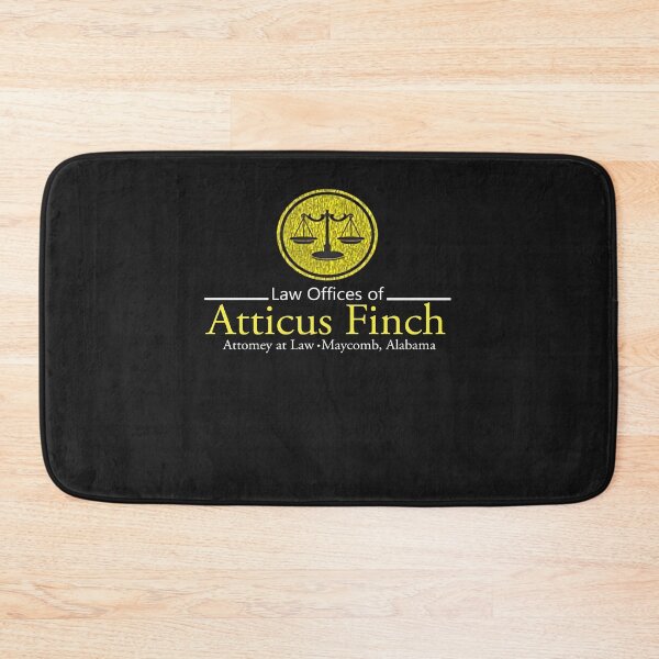Item preview, Atticus-Finch-Law-Lawyer-to-Kill-A-Mockingbird-Book-Basic-Men_s-T-Shirt-4500 designed and sold by MajaLarsson1.