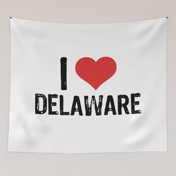Item preview, I Love Delaware designed and sold by The "I Love Everything" Shop.