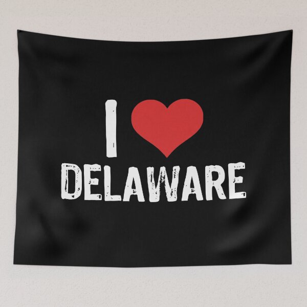 Item preview, I Love Delaware designed and sold by The "I Love Everything" Shop.