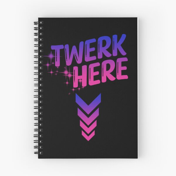 Item preview, Twerk Here - Bisexual Colour Gradient designed and sold by MismatchMedley.