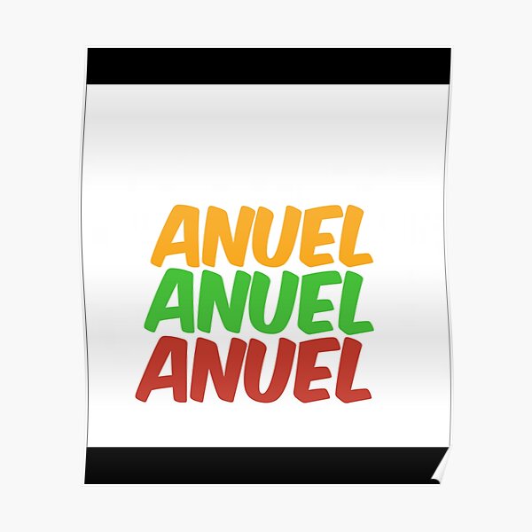 Anuel Imprescindible. Póster