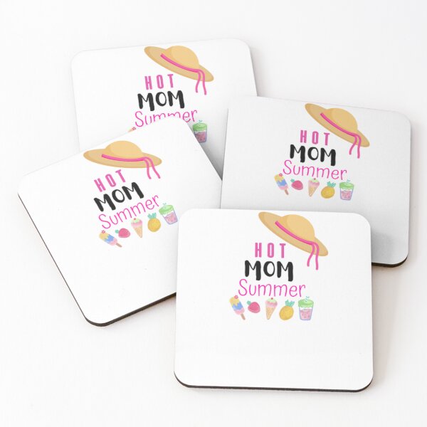 Item preview, hot mom summer quote designed and sold by Wild-Rose-.
