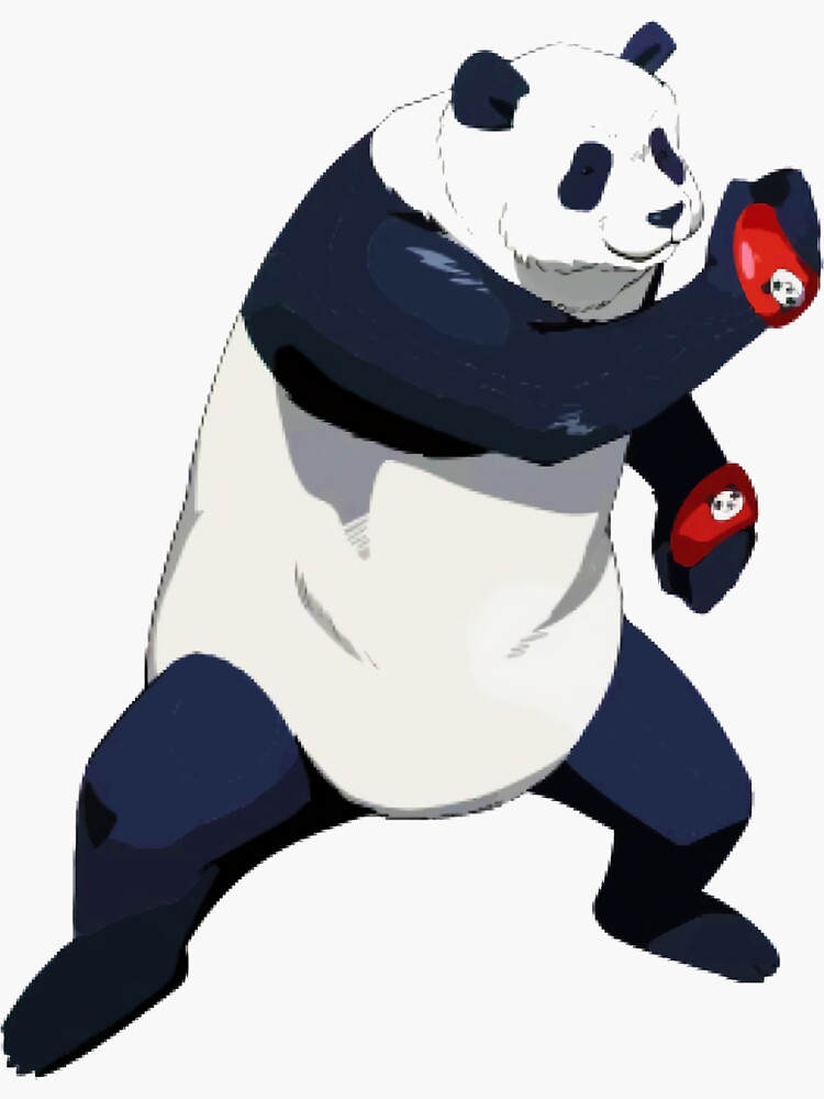 "Strong Panda JJK" Sticker by Roberhomas | Redbubble