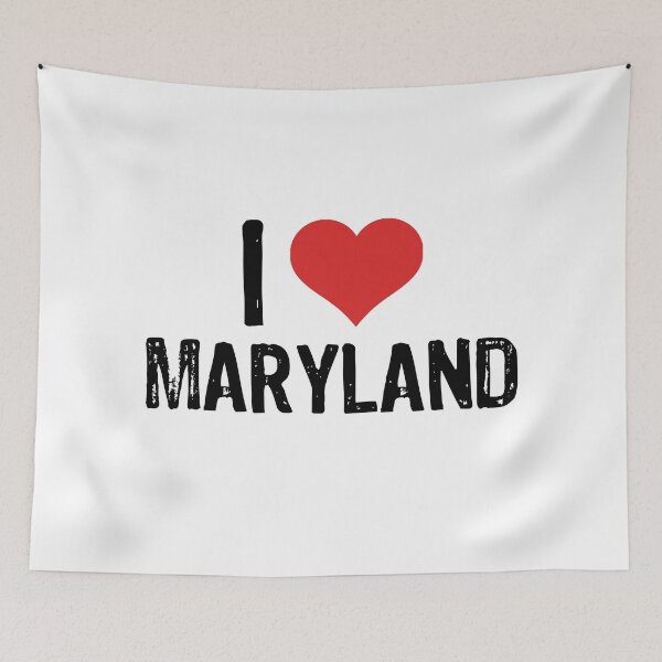 Item preview, I Love Maryland designed and sold by The "I Love Everything" Shop.