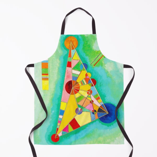 Item preview, KANDINSKY HD - Multi Colored Triangle 1927 Art designed and sold by Go Logo Designs.